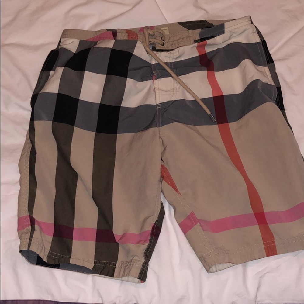Men’s Burberry bathing suit